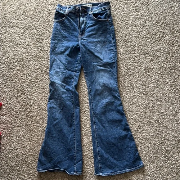 Abercrombie & Fitch | Jeans | Abercrombie Blue Flare Wide
